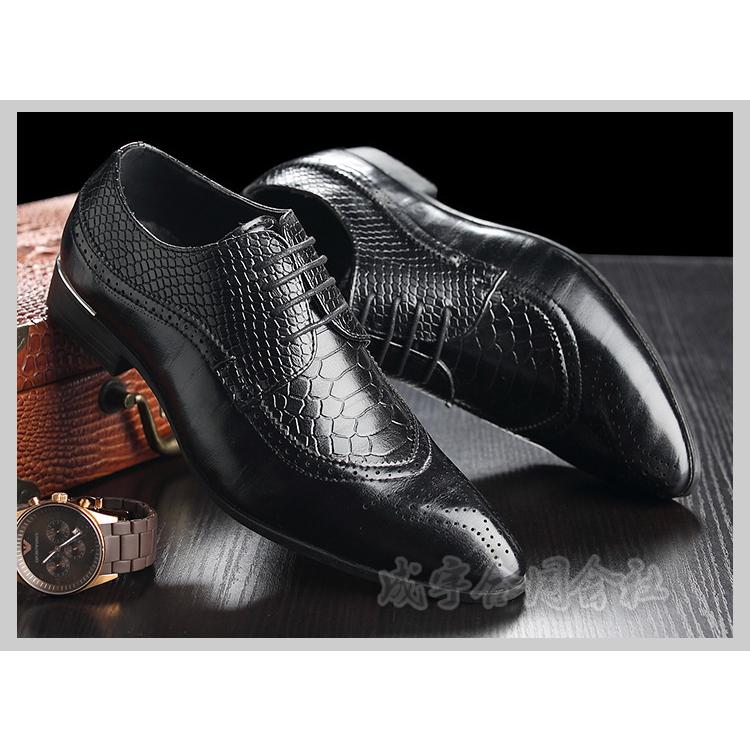 とんがり ビジネスシューズ メンズ 紳士靴 フォーマル 革靴 PUレザー