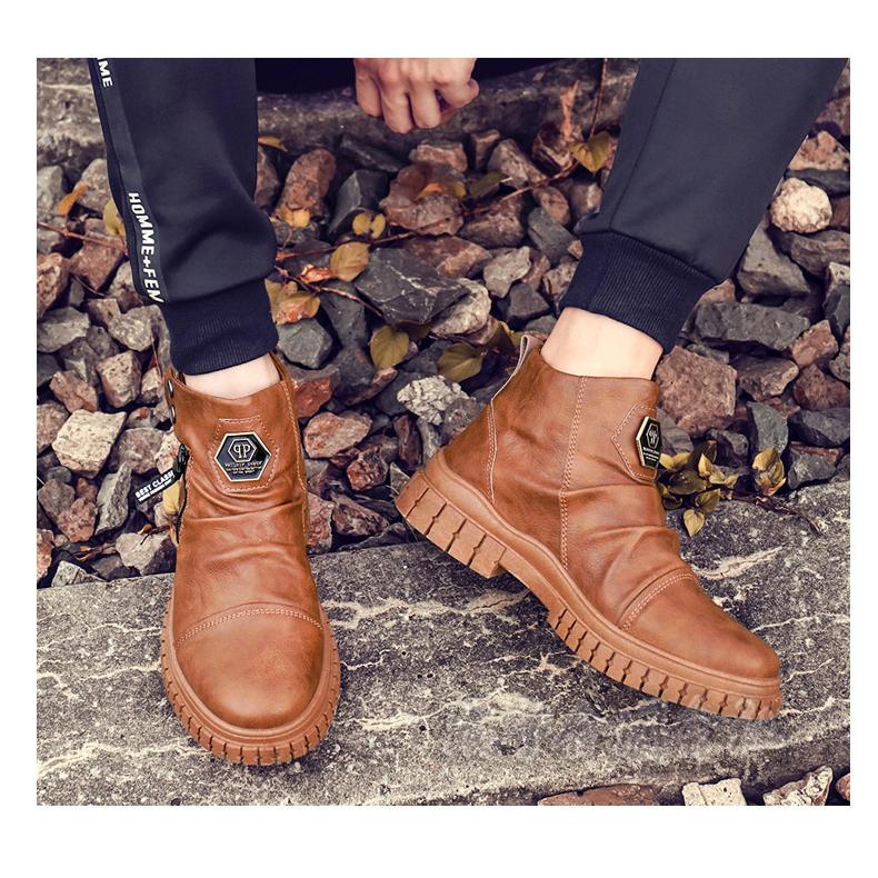 ショートブーツ メンズ レザーブーツ マーティンブーツ バイク用 ビジネスシューズ カジュアル エンジニア ワークブーツ おしゃれ イギリス風 紳士靴 歩きやすい Niu 3013 成宇合同会社 通販 Yahoo ショッピング