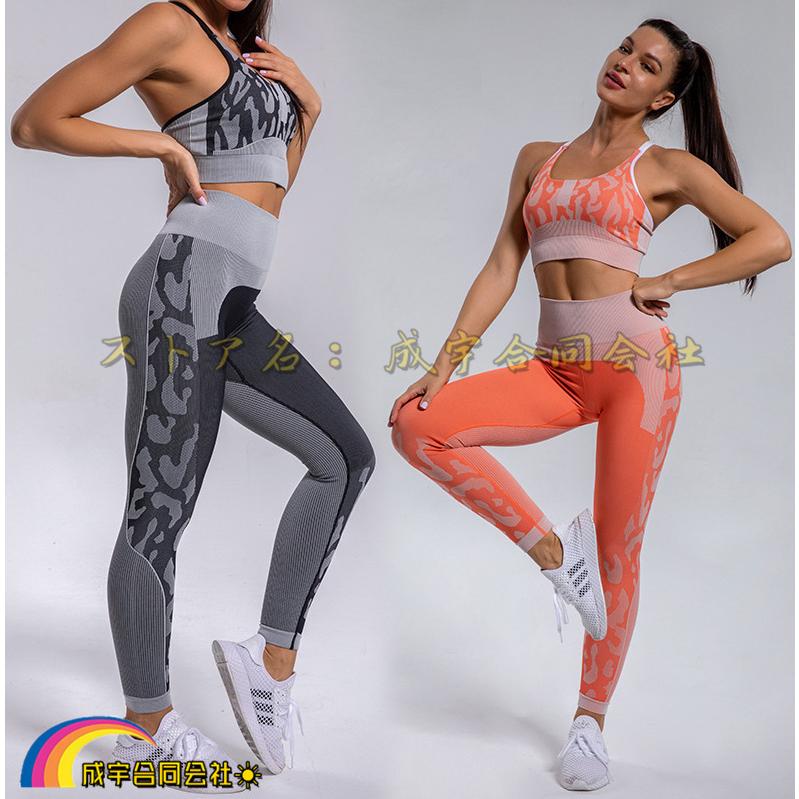2色 スポーツウェア ヨガウェア フィットネスウェア レディース 2点セット ブラトップ ロングパンツ レギンス トレーニングウェア フィットネス ジム おしゃれ Niu 4277 成宇合同会社 通販 Yahoo ショッピング