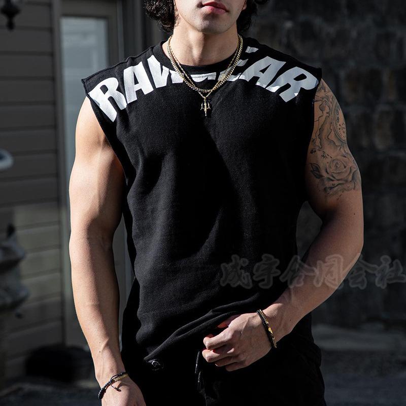Tシャツ ノースリーブ スウェット メンズ トップス トレーナー