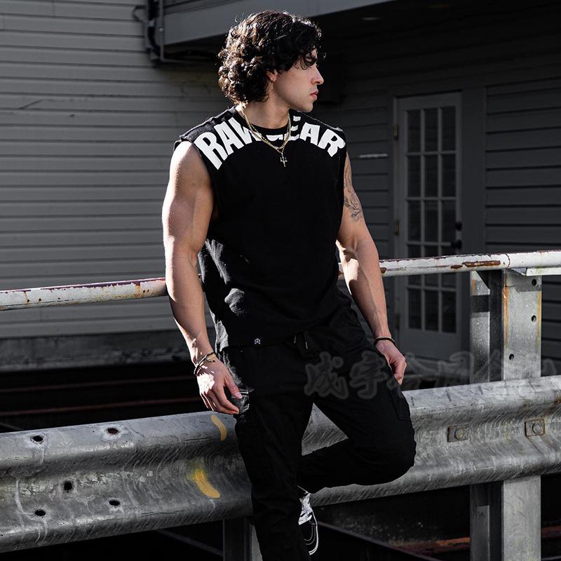 Tシャツ ノースリーブ スウェット メンズ トップス トレーナー