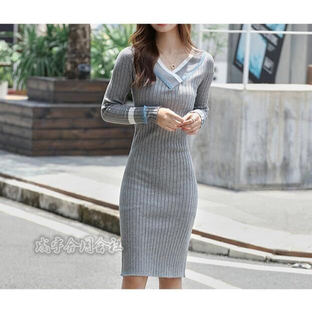 カシュクールコンビタイトワンピース dazzlin（ダズリン）の「カシュクールコンビタイトワンピース