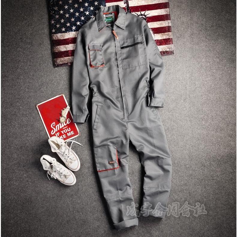 エンジニア 長袖 オーバーオール メンズ 大きいサイズ サルエルパンツ  