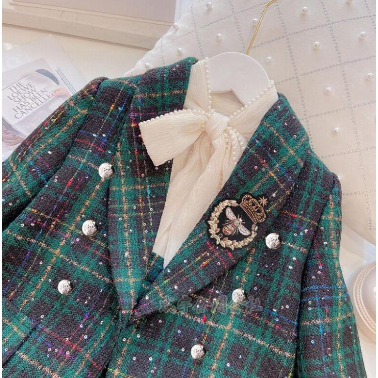 セットアップ スーツジャケット ショートパンツ フォーマルスーツ 女の子 入学式 上下2点セット キッズ 子供服 卒園式 結婚式 七五三 お宮参り 撮影 発表会 |  | 02