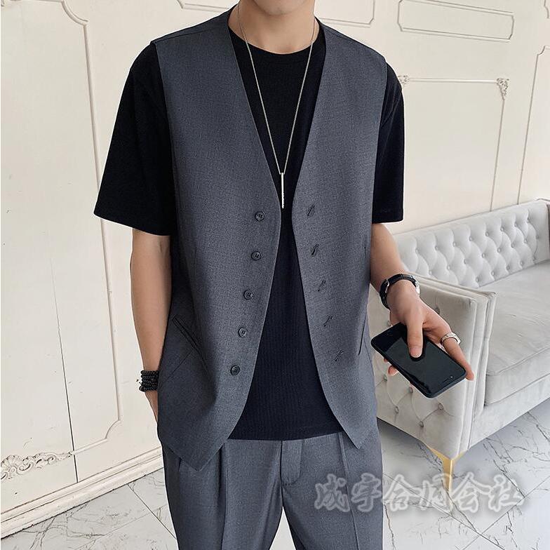 セットアップ メンズ スーツスラックス ジレ サマー ベスト ショートパンツ 上下セット ハーフパンツ ゆったり カジュアル 大きいサイズ  夏韓国ファッション :niu-9613:成宇合同会社 - 通販 - Yahoo!ショッピング