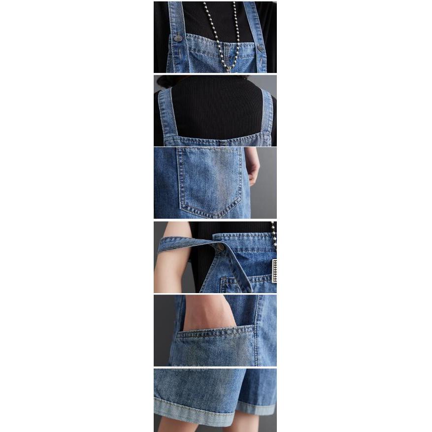 レディース デニム ジャンパー オールインワン サロペットパンツ