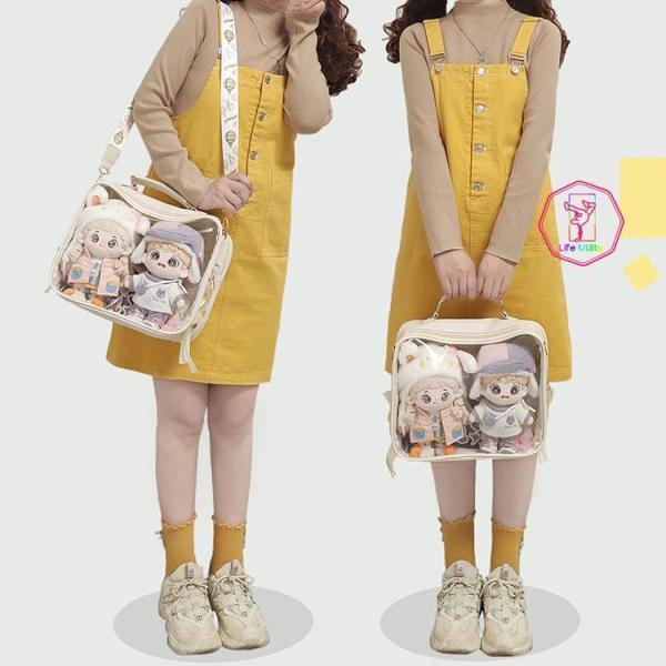痛バッグ ぬいぐるみ 透明 バッグ 押しカップ CP 推し活 a4 おしゃれ