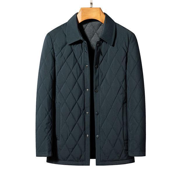 中綿 メンズ 防寒 厚手 ブルゾン キルティングコート 軽い フルジップ アウター あったか 冬服_10