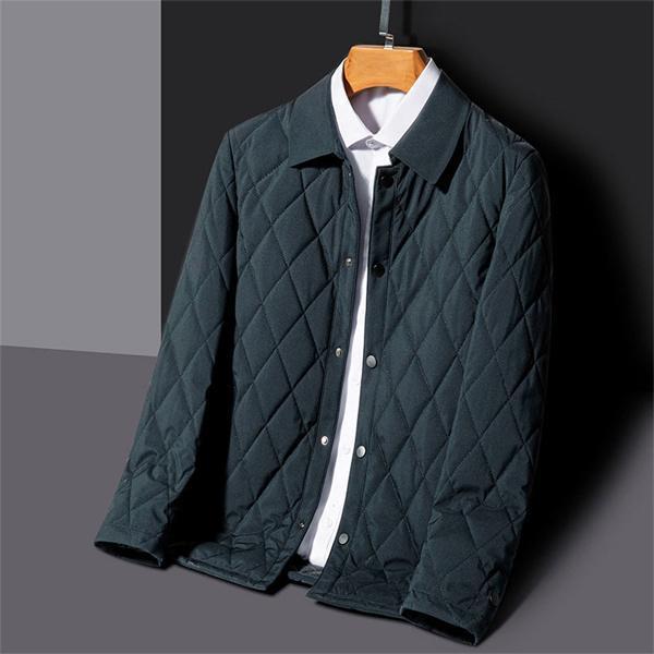中綿 メンズ 防寒 厚手 ブルゾン キルティングコート 軽い フルジップ アウター あったか 冬服_20