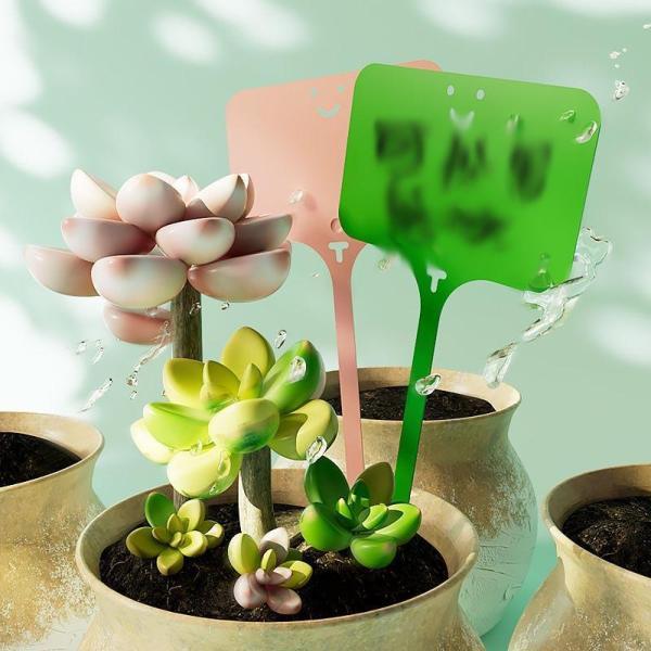 園芸用ラベル 100個セット ガーデニング用品 園芸用品 T型 植物用タグ