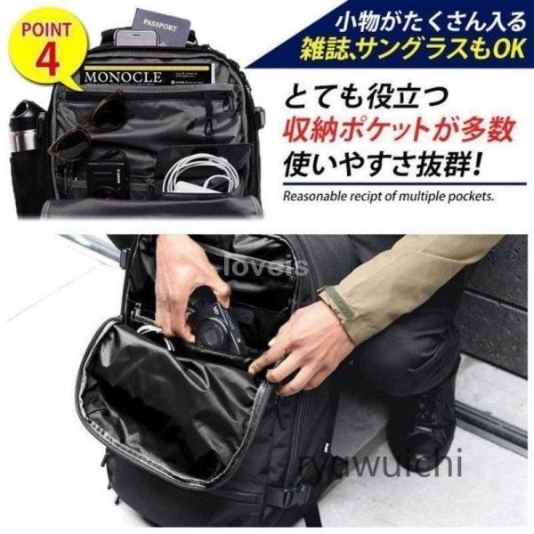 ビジネスリュック メンズ シューズ収納 ジム用 リュック バックパック