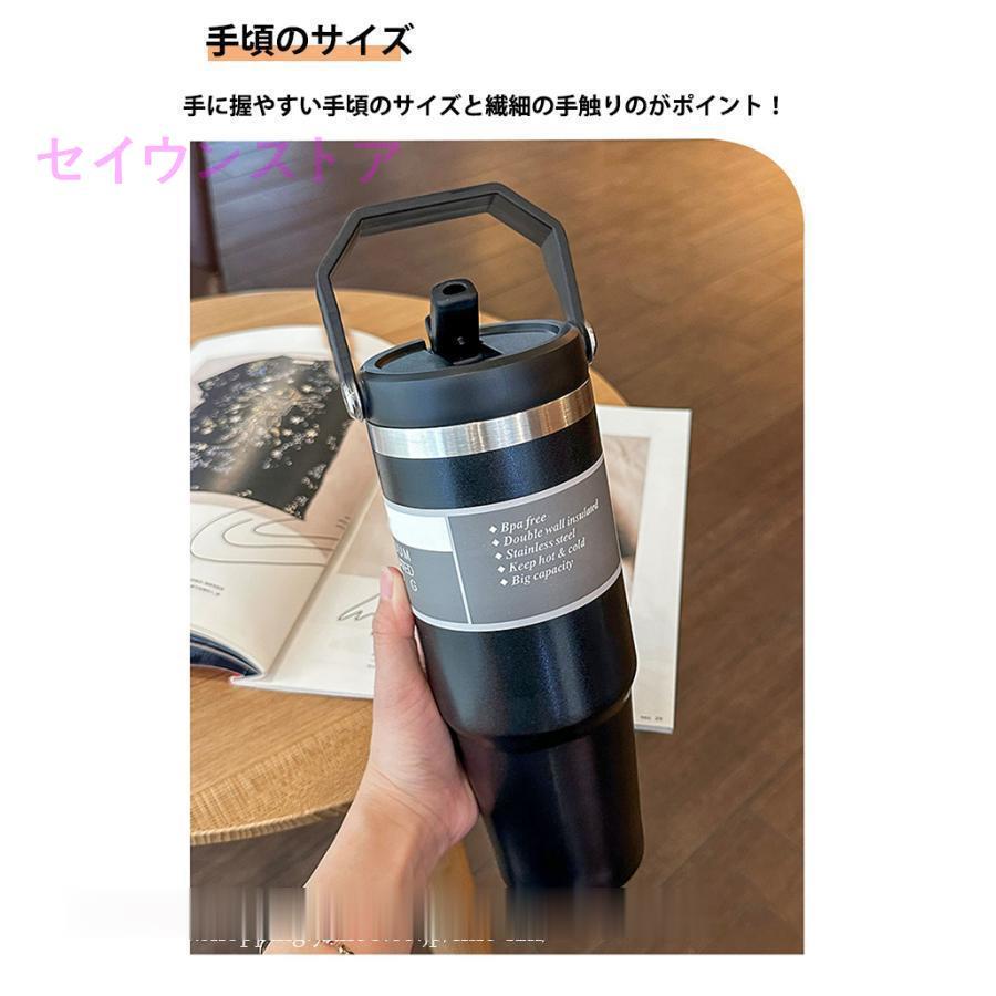 タンブラー 保温 保冷 蓋つき 持ち運び ストロー付き 600ml タンブラー 保温 保冷 蓋つき 持ち運び ストロー付き 600ml