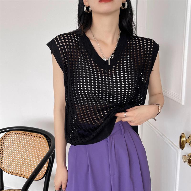 美品♡ニットベスト¥3500 楽天市場】2カラー ニット ベストニット ベスト レディース 春