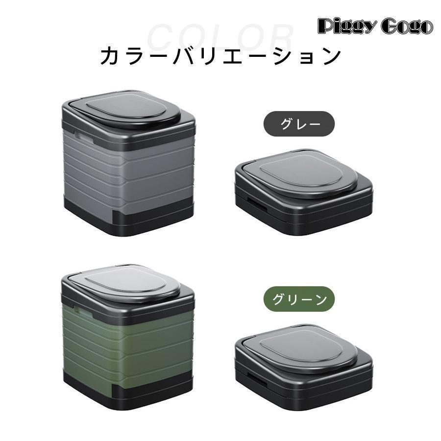 簡易トイレ 非常用 グッズ ポータブル 車中泊 キャンプ アウトドア 折りたたみ トイレ 防災 介護 登山 避難 緊急 仮設 携帯 椅子 野外 便器 水洗 車内 凝固剤