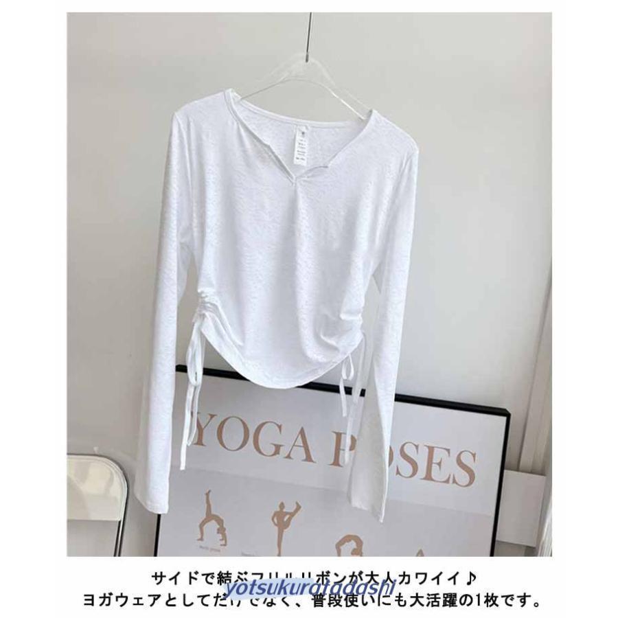 ヨガウェア ウェア トップス ホットヨガ ヨガtシャツ レディース 薄手