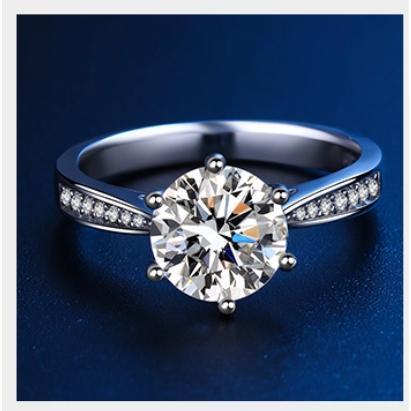 指輪 レディース 婚約指輪 安い 一粒 大粒 0.5カラット リング ダイヤモンド プラチナ  女性 結婚記念日 誕生日プレゼント ホワイトデーお返しの画像