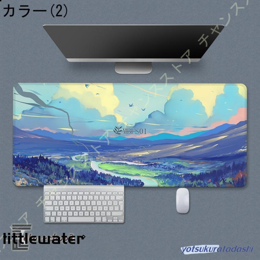 超大型 ゲーミングマウスパッド 可愛い 耐久性 デスクマット 大型