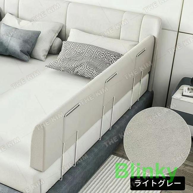 ベッドフェンス ベットガード クッション 転落防止 ハイタイプ ベッド 取り付け簡単 やわらかい 1枚入り 赤ちゃん 子供用_2