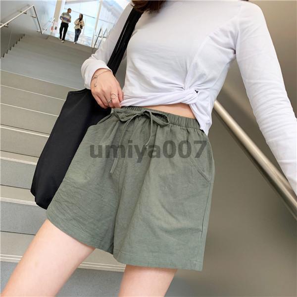 ショートパンツ キュロット レディース チェック柄 ワイドパンツ 