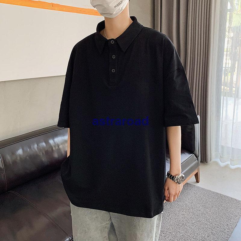 五分袖ポロシャツ メンズ 半袖Tシャツ 無地 ビジネス プレゼント 吸汗
