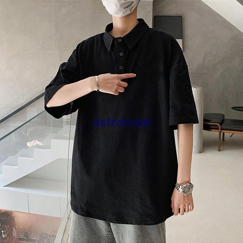 五分袖ポロシャツ メンズ 半袖Tシャツ 無地 ビジネス プレゼント 吸汗