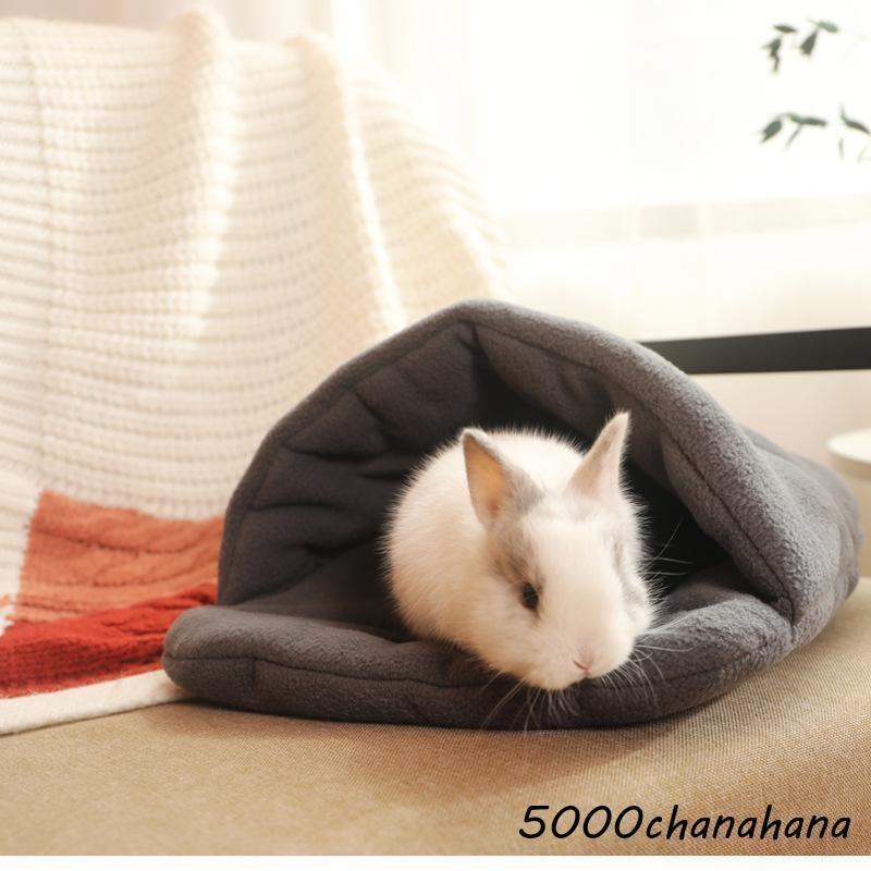 小動物用ベッド クッション 寝床 寝袋 ハウス ドーム型 柔らかい 