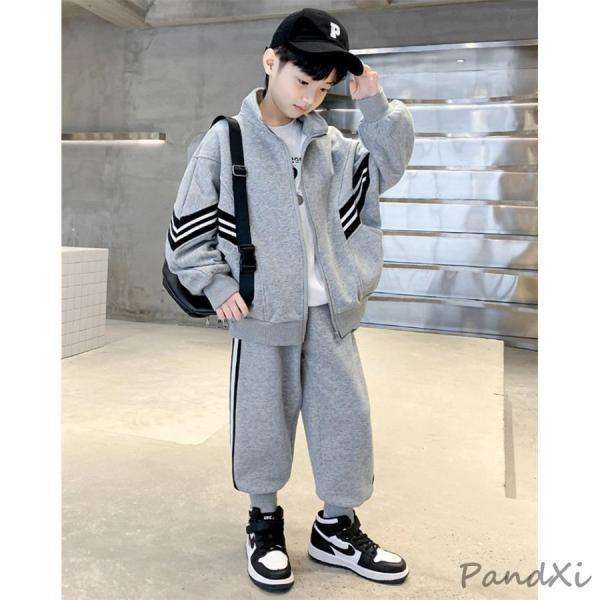 子供ジャージ 男の子 上下セット パーカー ジャケット セットアップ