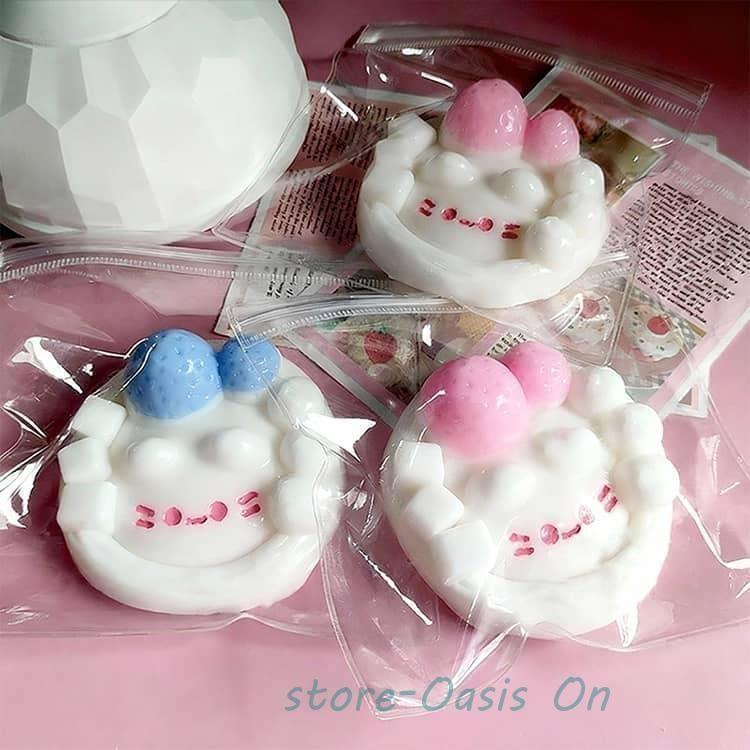 メロジョイ スクイーズ 大福 ストレス解消 かわいい ぷにぷに おもちゃ