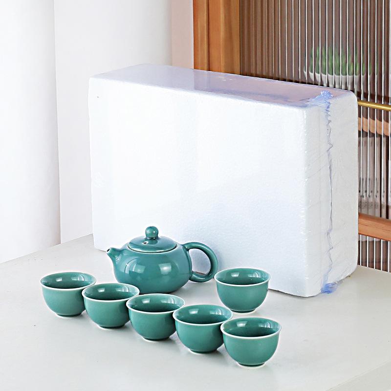 中国茶器セット 中国茶器 茶器 急須セット 湯呑み 汝窯 開運グッズ 景