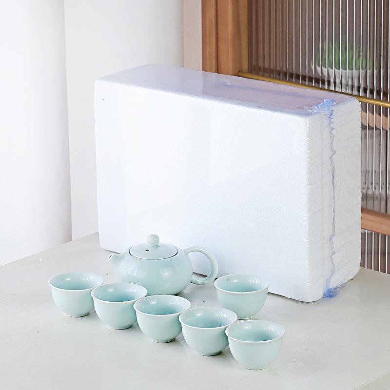 中国茶器セット 中国茶器 茶器 急須セット 湯呑み 汝窯 開運グッズ 景
