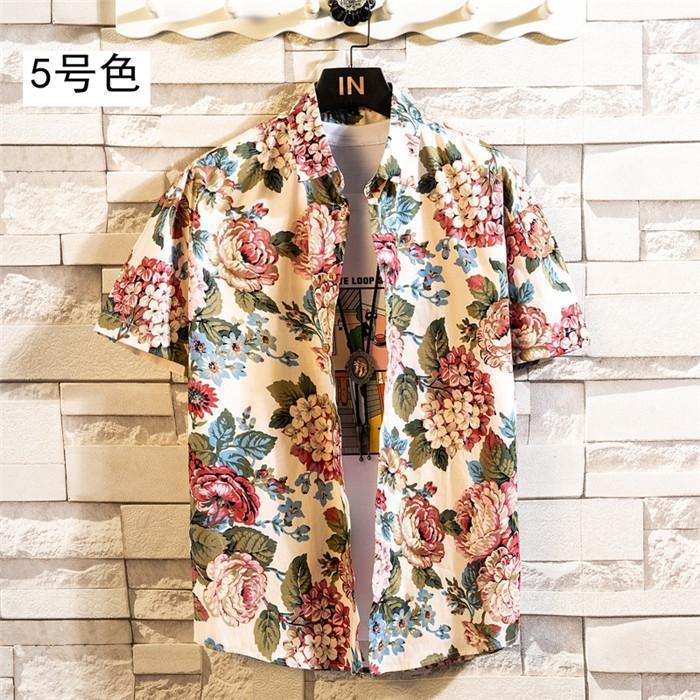 アロハシャツ メンズ 半袖シャツ トップス 柄シャツ 花柄 シャツ 総柄