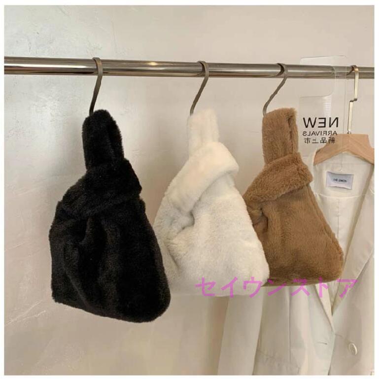 ファーバッグ レディース ミニバッグ ハンドバッグ ムートン バケツバッグ ふわふわ ボア 秋 冬 モコモコ お出かけ お洒落 可愛い 量軽 冬 | ブランド登録なし | 15