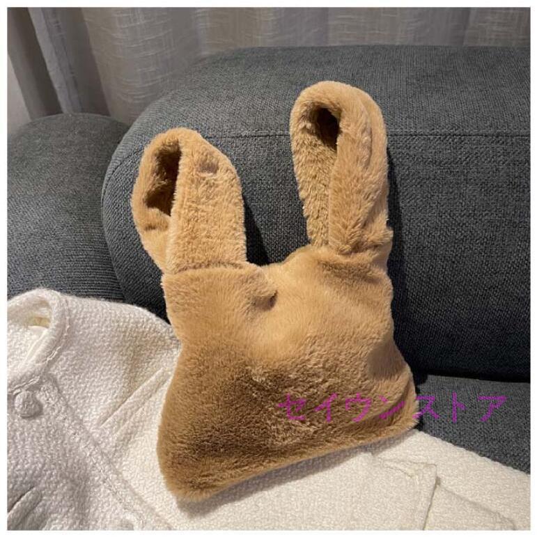 ファーバッグ レディース ミニバッグ ハンドバッグ ムートン バケツバッグ ふわふわ ボア 秋 冬 モコモコ お出かけ お洒落 可愛い 量軽 冬 | ブランド登録なし | 03