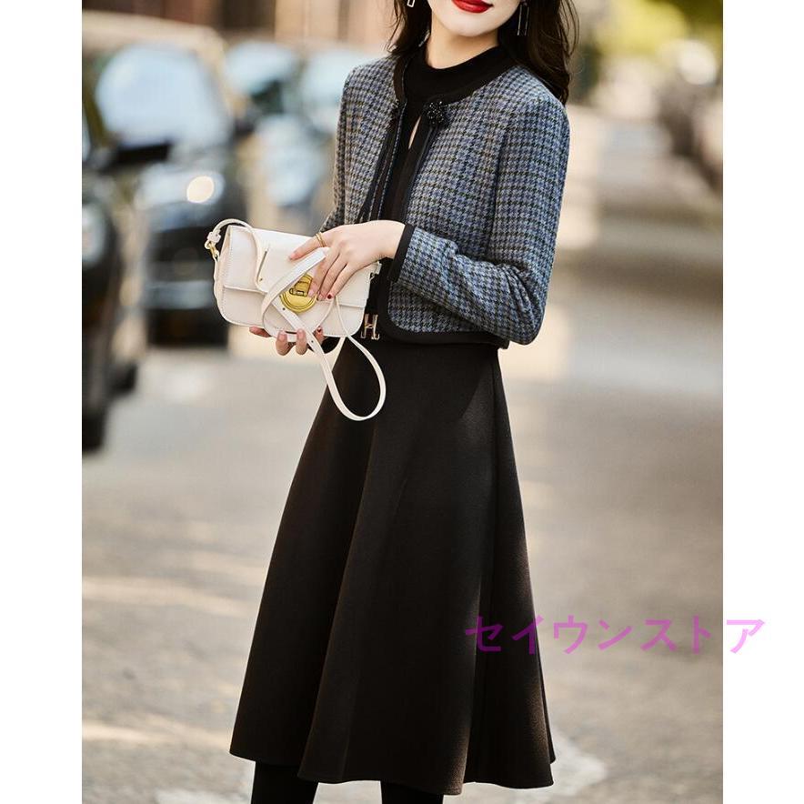 セットアップ レディース ニットワンピース ワンピース スーツ スーツ