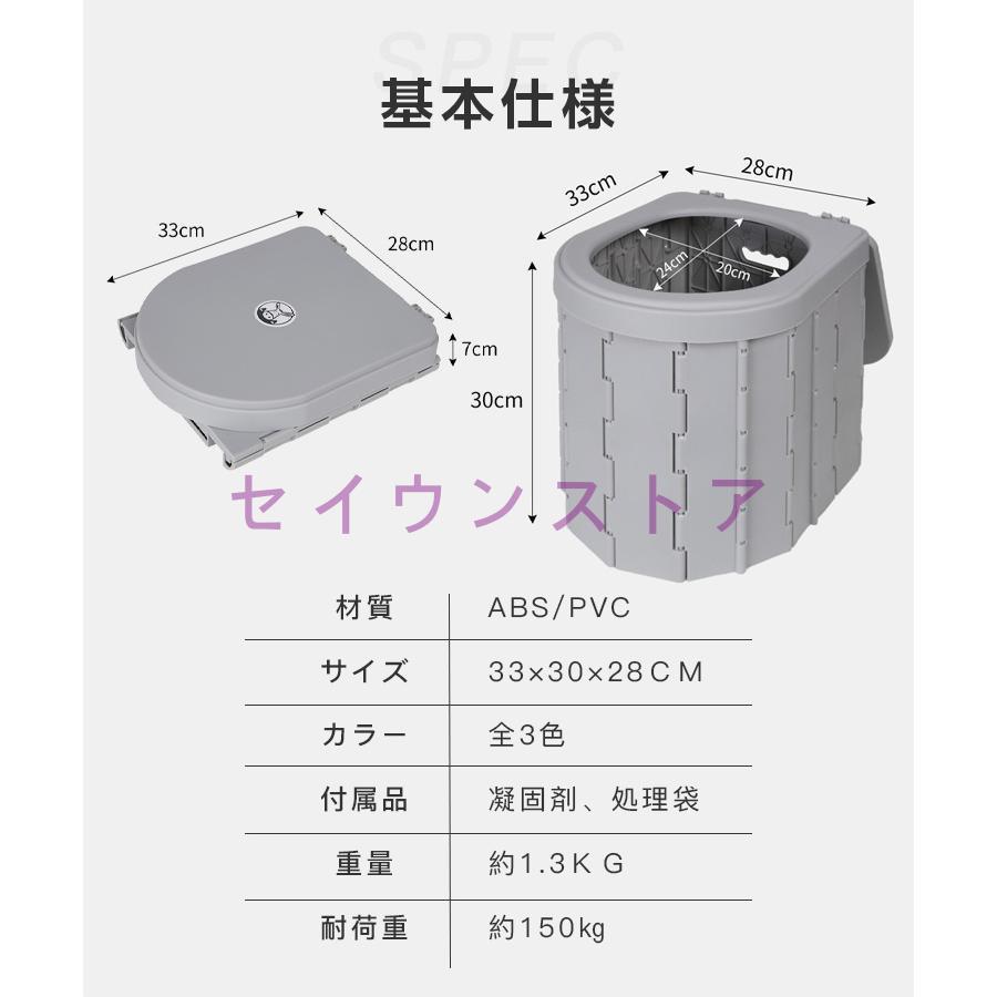 簡易トイレ テント セット 非常用 災害用 防災 水洗 凝固剤 折りたたみ 車 トイレ 介護 処理袋 キャンプ アウトドア 登山 避難 緊急 携帯 グッズ ２点セット