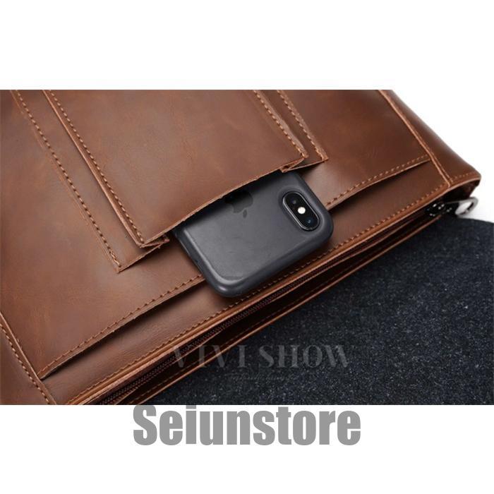 ショルダーバッグ レザー PU ツートン 革 メンズバッグ ショルダーバッグ レザー PU ツートン 革 メンズバッグ