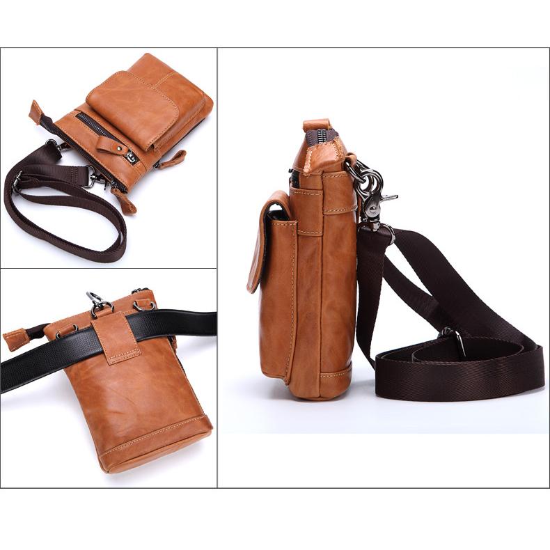 KEIX牛革ベルトポーチ(豪華な大型サイズ) KEIX牛革ベルトポーチ