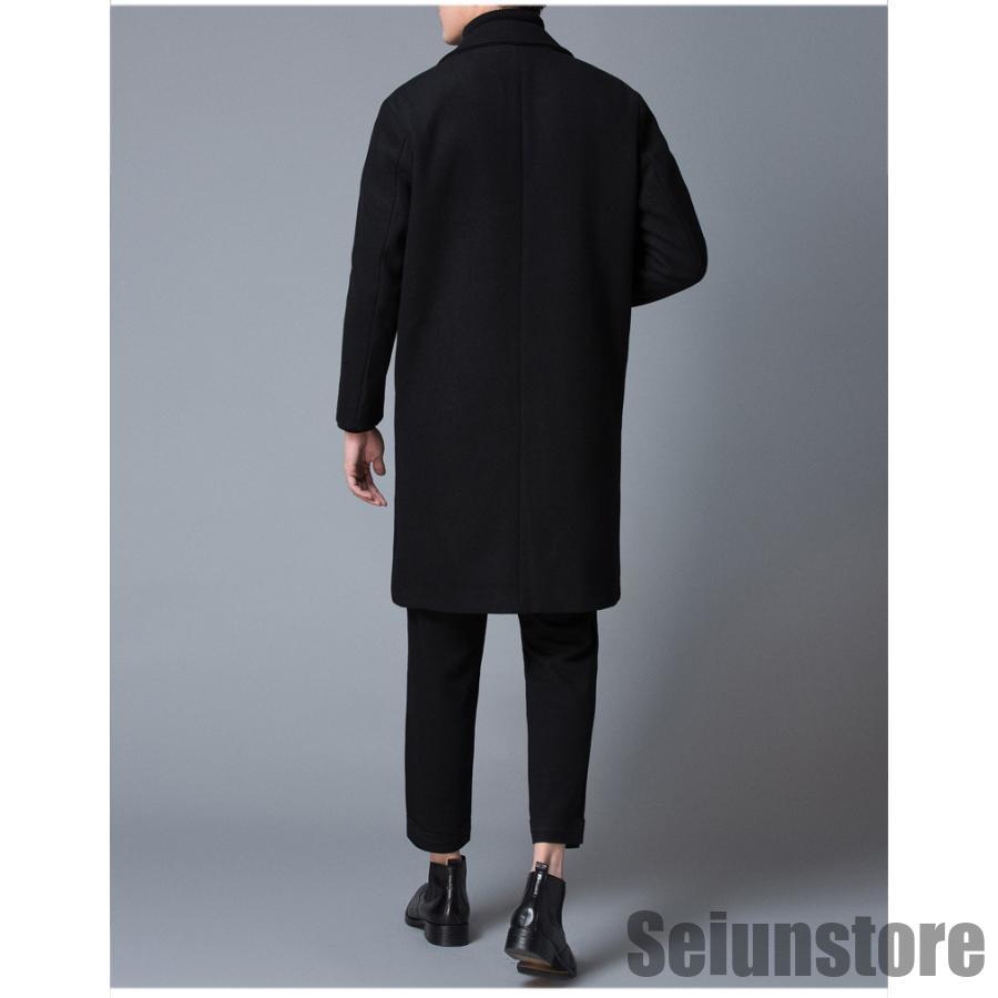 チェスターコート メンズ 秋服 冬 春 ウール おしゃれ 紳士服