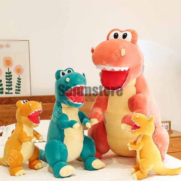 トリケラトプス ぬいぐるみ 恐竜おもちゃ 特大 お人形 可愛い