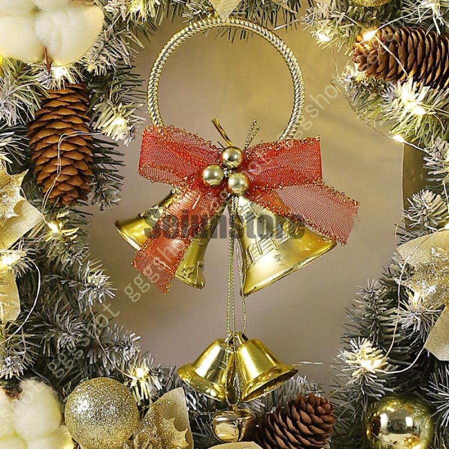 クリスマスリース クリスマス リース オーナメント 飾り ライト付き クリスマス