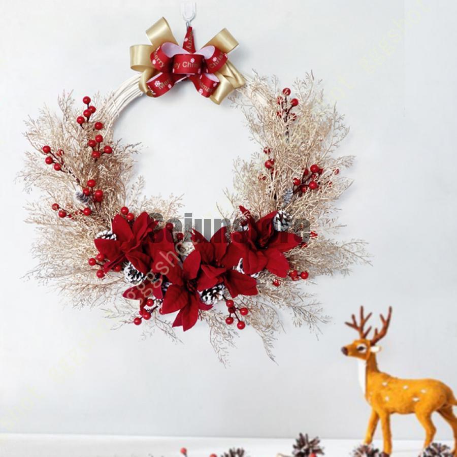 クリスマスリース クリスマス飾り 玄関リース ドア 窓 クリスマスリース クリスマス飾り 玄関リース ドア 窓