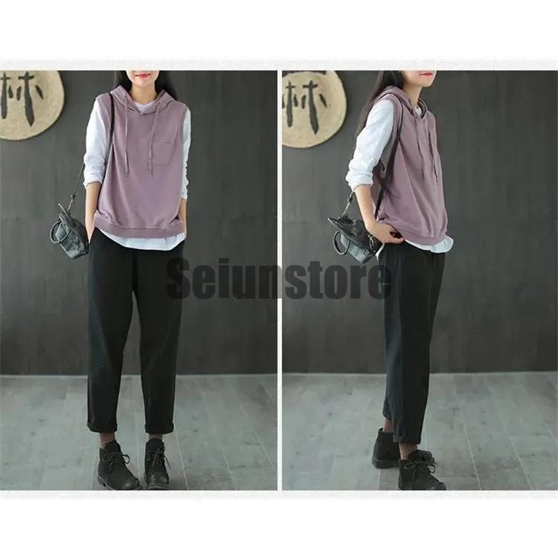 wjk - カットオフ スウェット ノースリーブ パーカー ベスト グレー S wjk - カットオフ スウェット ノースリーブ パーカー ベスト