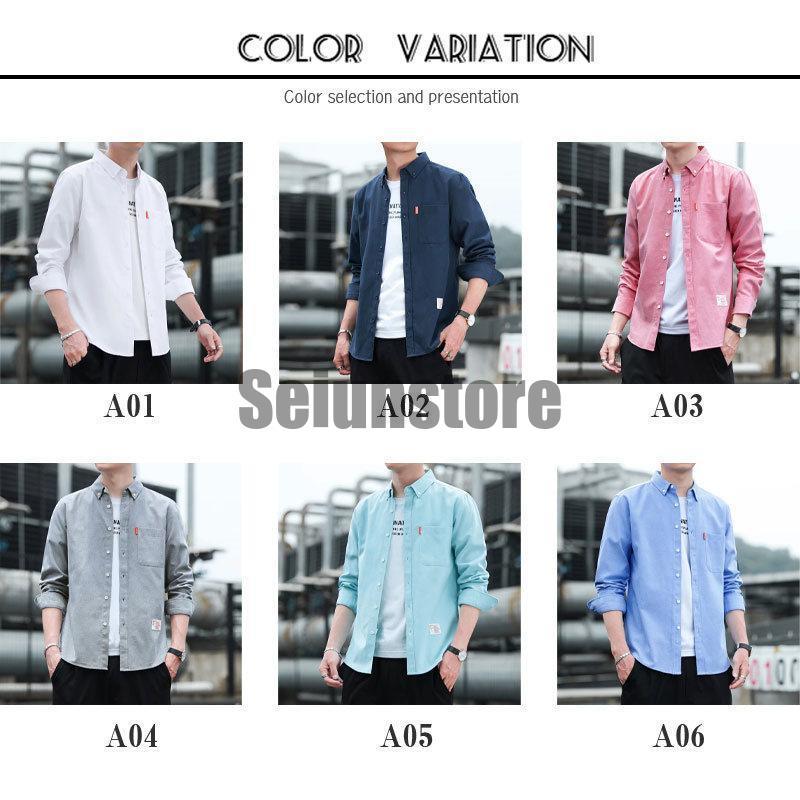 長袖シャツ メンズ カジュアルシャツ トップス 秋 春 男性用 秋服 春服 通勤 通学 オールシーズン 紳士服 ビジネスシャツ お兄系 快適 ギフト | ブランド登録なし | 07