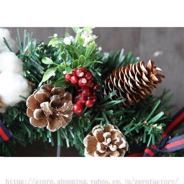 クリスマスリース クリスマス飾り 40cm クリスマスツリー