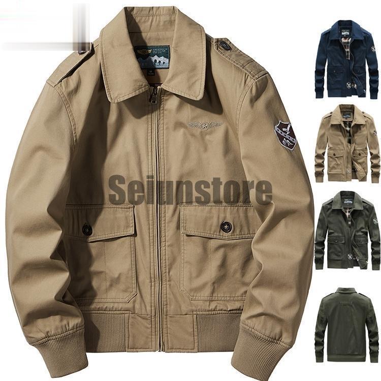 ミリタリージャケット メンズ 秋 作業服 ワーク アウトドア ミリタリージャケット メンズ 秋 作業服 ワーク アウトドア