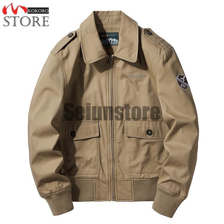 ミリタリージャケット メンズ 秋 作業服 ワーク アウトドア ミリタリージャケット メンズ 秋 作業服 ワーク アウトドア