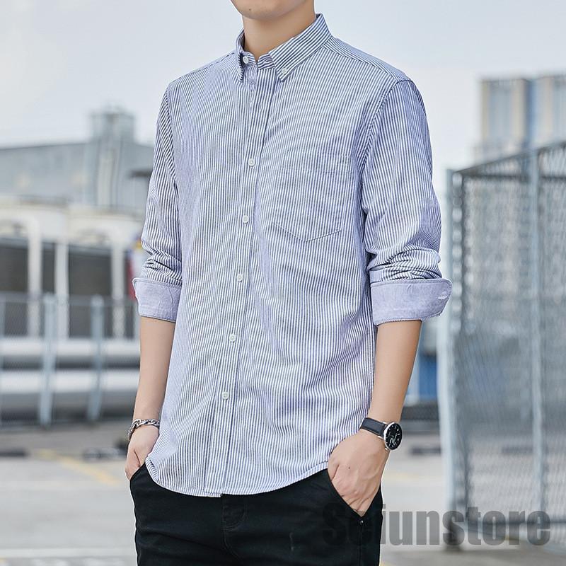 シャツ メンズ 長袖 ストレッチ 開襟シャツ ボーリングシャツ