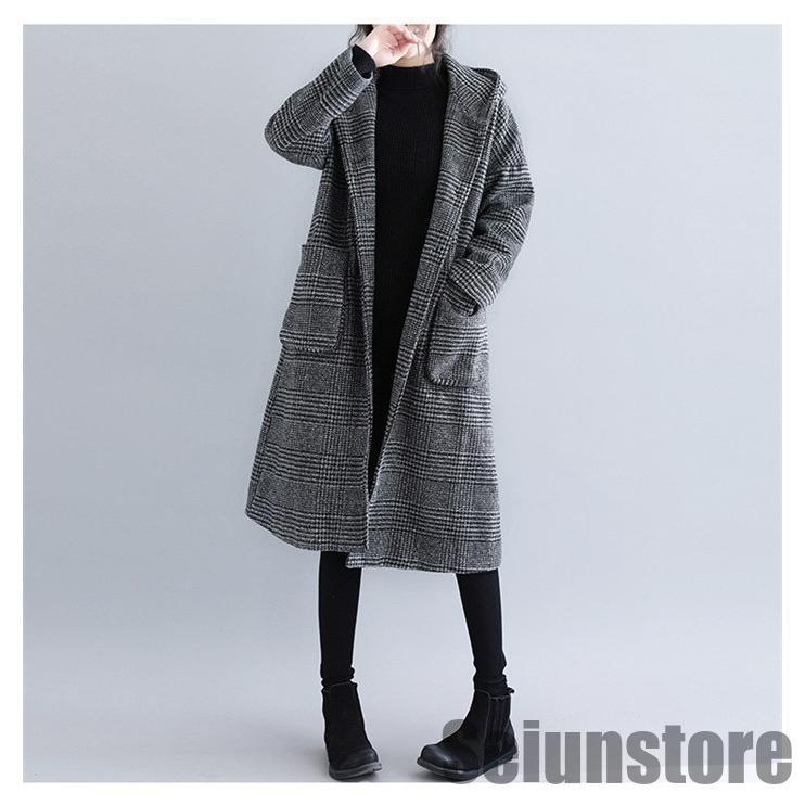 未使用タグ付き 23区チェック チェスターコート グレンチェック コート チェスターコート レディース ロング