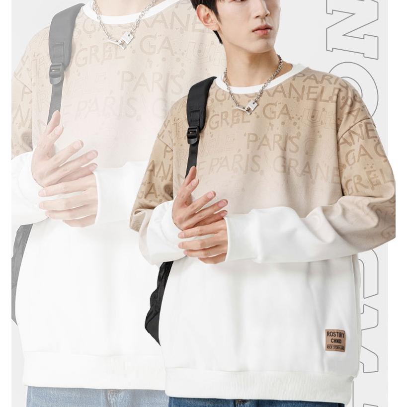 サカイ　グラデーションデザイン クルーネック長袖スウェット サカイ グラデーションデザイン クルーネック長袖スウェット