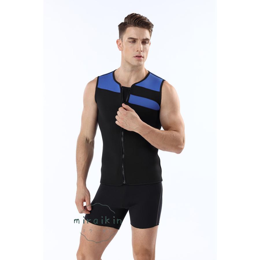 ウェットスーツ メンズ レディース 3ミリメートルジッパー